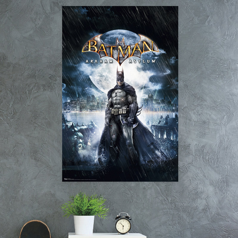 Arkham d’asile, impression sur papier key
