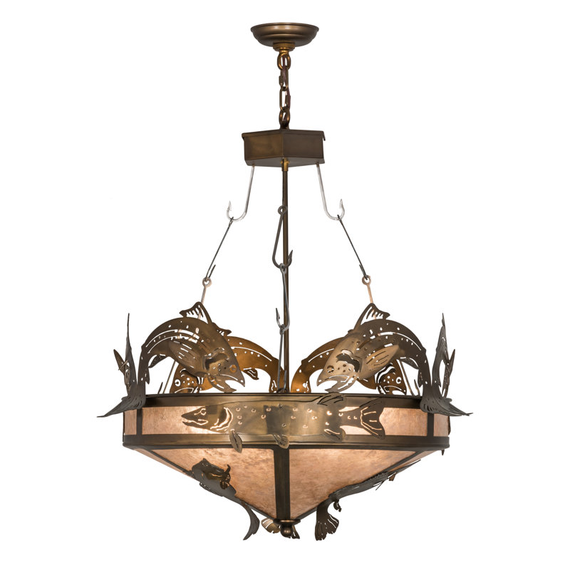 Rustic Lodge 4 - Light Chandelier