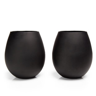 Stemless Jumbo Wine Glass Set