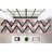 Markovich Blush Pink Modern Geometric Stripes 3D Textured Rug-64360070