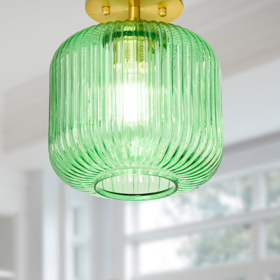 Veun 10"H William Globe Ceiling Light - House of Hampton