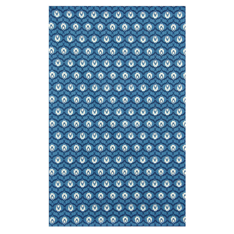Serviette de thé damassé Nantucket