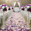 Paquet de 2 fleurs artificielles en soie rose-23982698