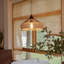 Luminaire en rotin 1 lumière fabriqué à la main-1545149846