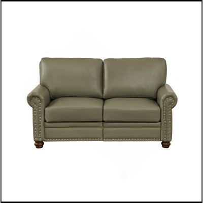 Fauteuil de salon en similicuir taupe