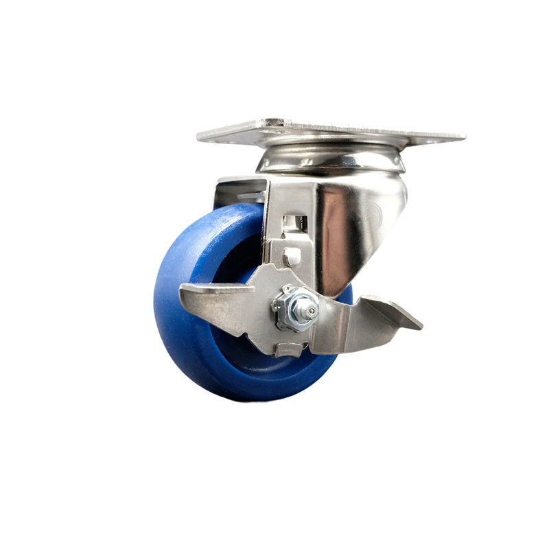 Solid Polyurethane Swivel Caster
