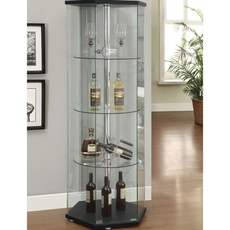 Vitrine 4 tablettes Tenley
