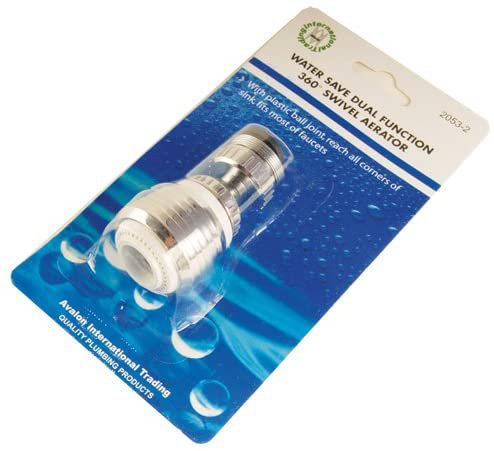 Avalon Swivel Aerator With Plastic Ball Joint Chrome Plated