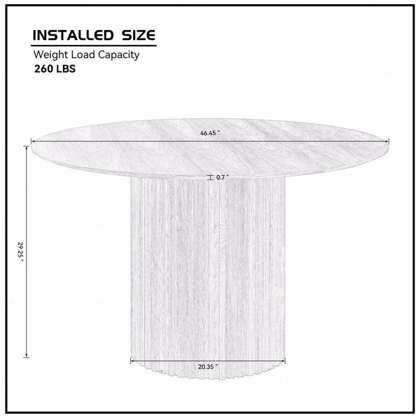 Dimensions du produit