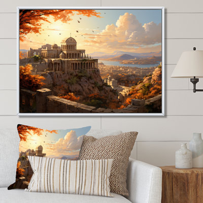 «Grèce Emperor Dreams III», reproduction d'art sur toile