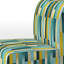 Fauteuil de chambre Serene Green Stripes