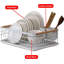 Dish Rack Drainer with Drip Tray