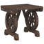 4 - Person Solid Wood Patio Dining Set Rectangular Table-614097836