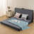 Tri-fold 4'' Memory Foam Mattress, Foldable Futon Mattress with Washable Cover, Extra Support Portable Murphy Bed Mattress-258965340