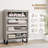 4 Dresser for Bedroom, 41.5" Tall Dresser, Freestanding Vertical Drawer Cabinet with Storage, Wooden Closet Storage Chest-2087136379