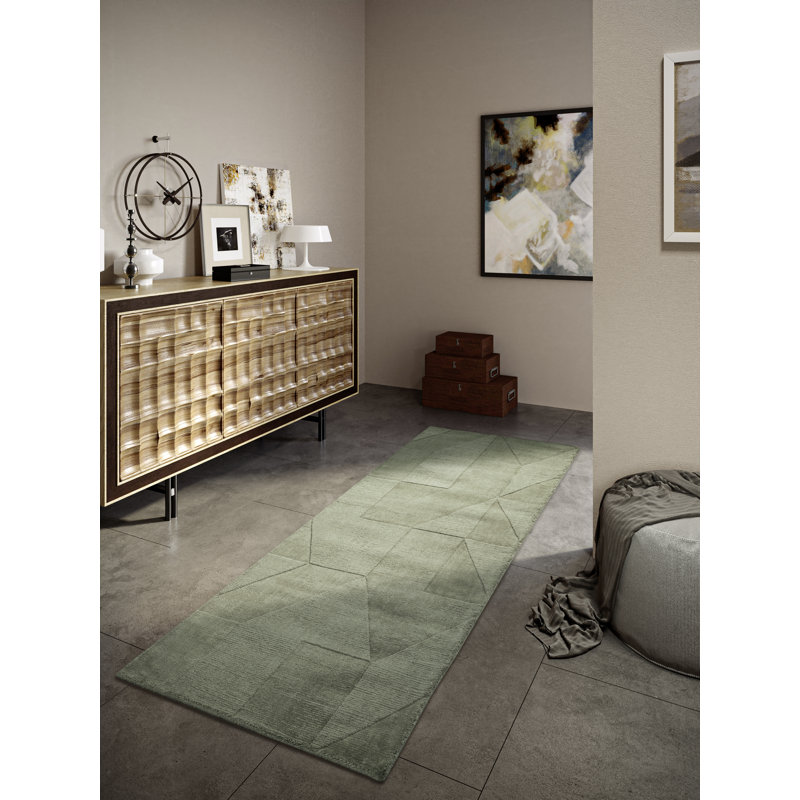  Kollektion 1906 Hand Crafted Hand Loomed Area Rug, Runner 80 x 250cm