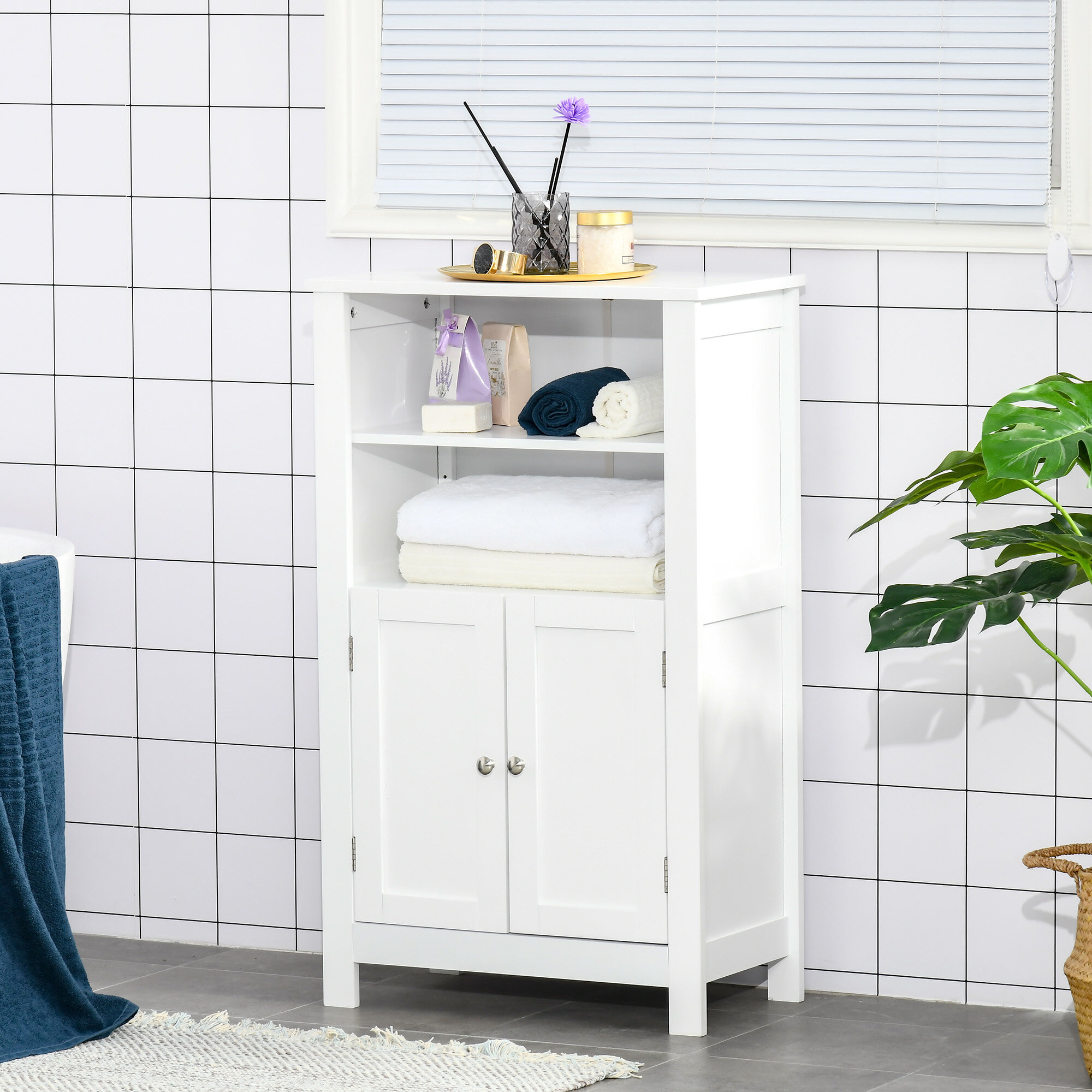 Lark Manor 24 W x 41 H x 12 D Free-standing Bathroom Storage