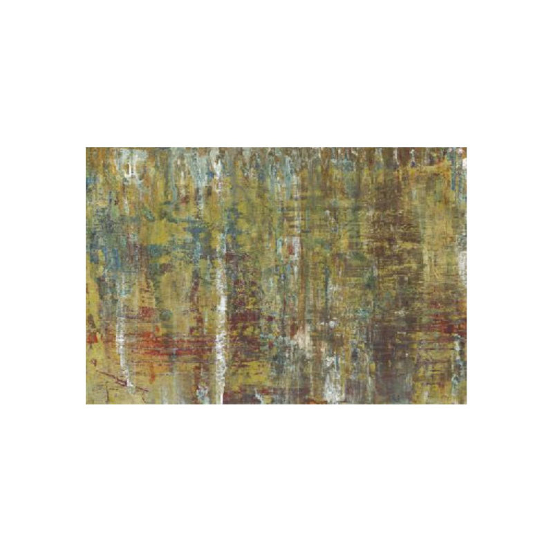 «Lonely Fire I» par Chelsea Art Studio - impression, H 40 po x l 60 po x P 1,5 po, Couche de verre