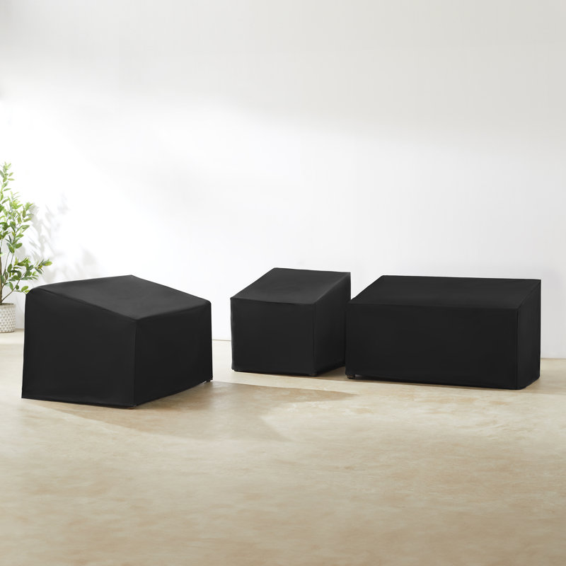 Furniture Covers Outdoor Conversation Set Cover, Black