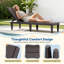 Ensemble de chaises longues réglables 2 pièces, chaises longues pour piscine, patio, terrasse ou pelouse-1242881760