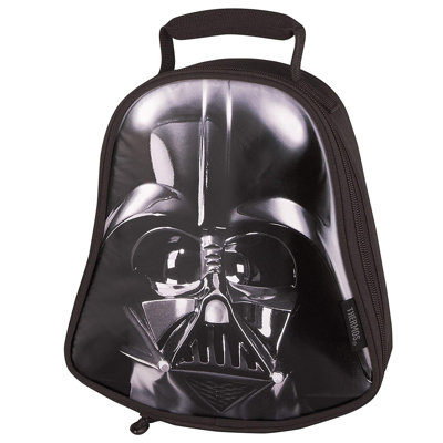  Novelty Lunch Kit, Darth Vader- Black