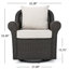 Chaise berçante pivotante d'extérieur Anushree