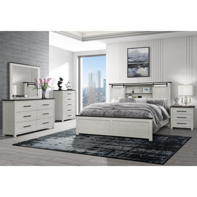 Avery Beige 5PC King Bedroom Set