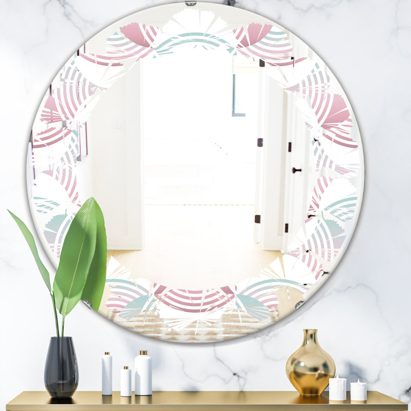 Miroir mural Leaves, 23,6 po x 23,6 po