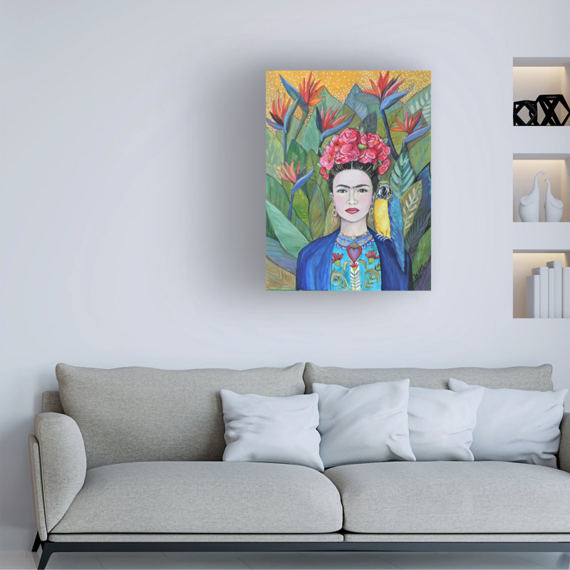 Art sur toile, Sylvie Demers, H 19 po x l 14 po