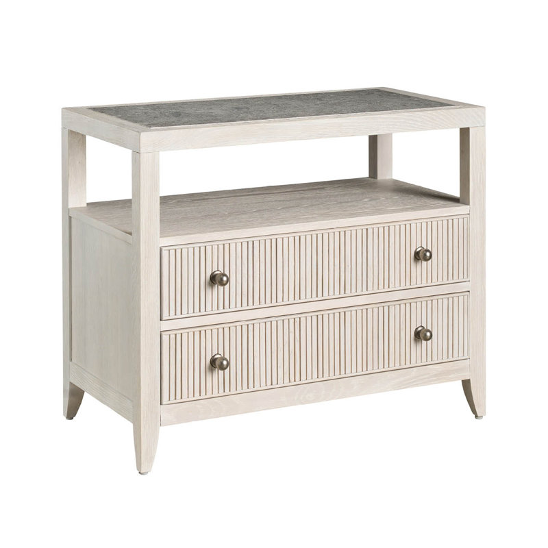 Avaline 2 - Drawer Nightstand, White Oak
