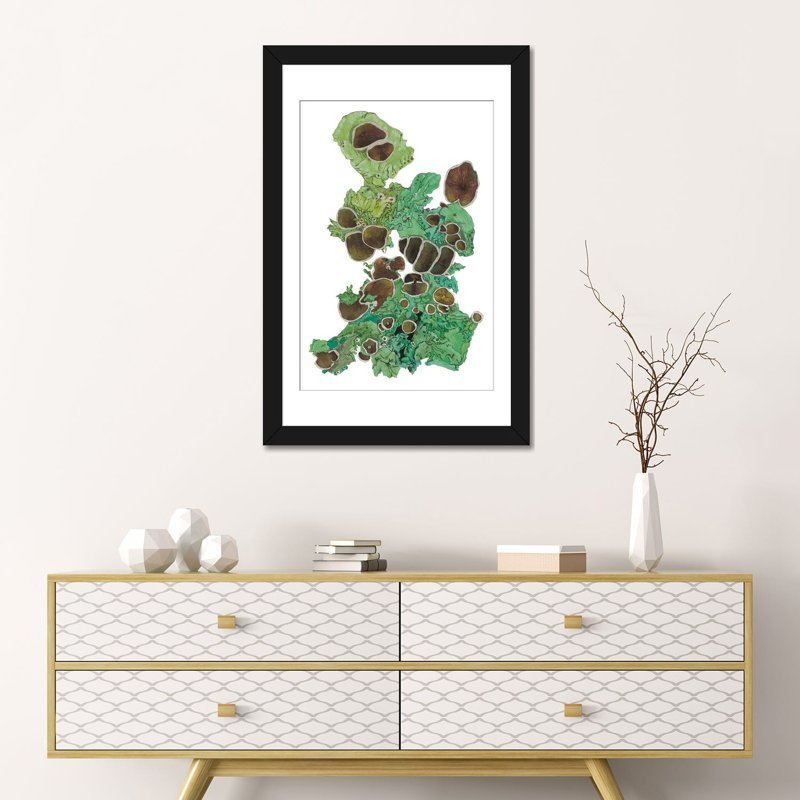 « vertical ii », impression sur toile, H 26 po x l 18 po x P 1,5 po, Toile avec cadre noir, Blanc