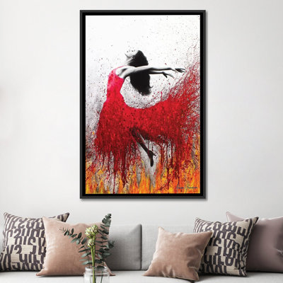 «Rise Above the Flames», impression sur toile
