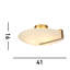 Aijah Glass Flush Mount-2087824200