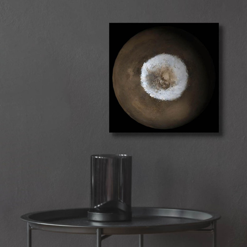  «Mars At Ls 211» par NASA, art mural en verre acrylique, 12 po x 12 po