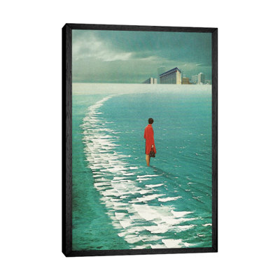Waiting For The Cities To Fade Out by Frank Moth - Print on Canvas