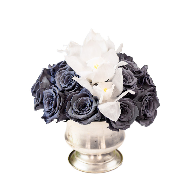 Arrangement floral dans un vase Milano