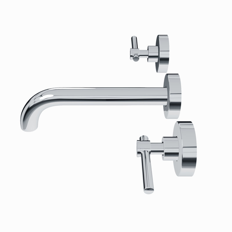 Nile Bathroom Tub Filler, Chrome