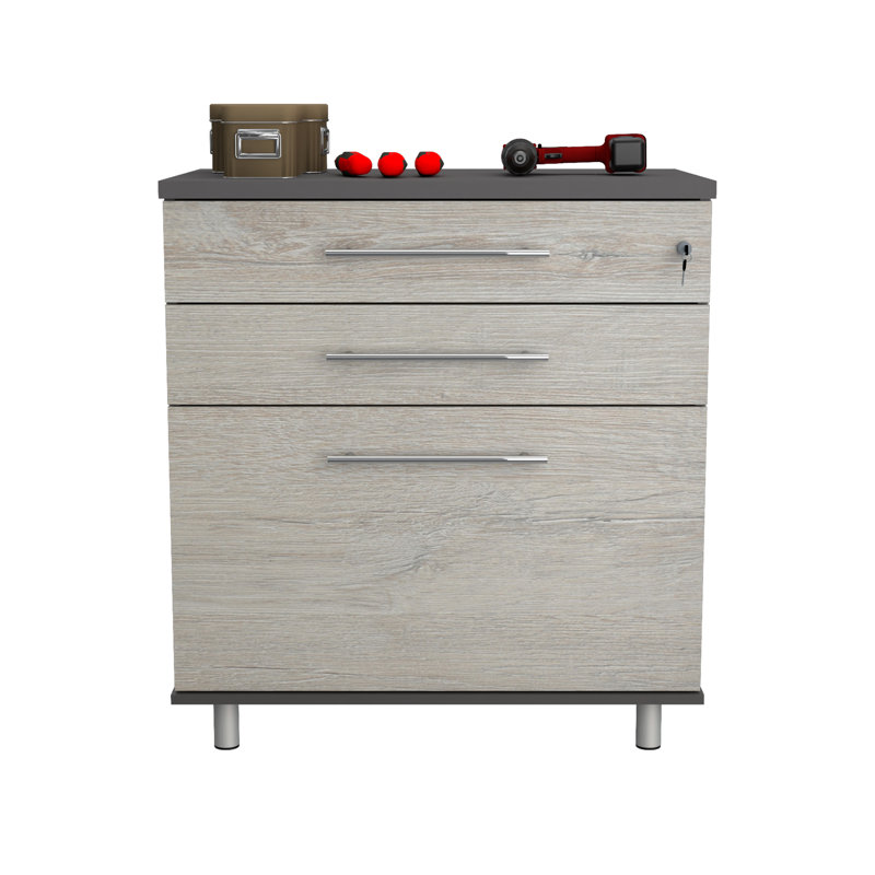 Inval Kratos 3 Piece Garage Storage System