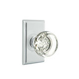 Double Dummy Georgetown Knob with Rectangular Rosette