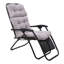 Gray Tri-Fold Garden Siamese High Back Chair Cushion