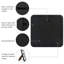 Cadre photo en coin Jacksana et verre incassable - noir-101139550-101139546