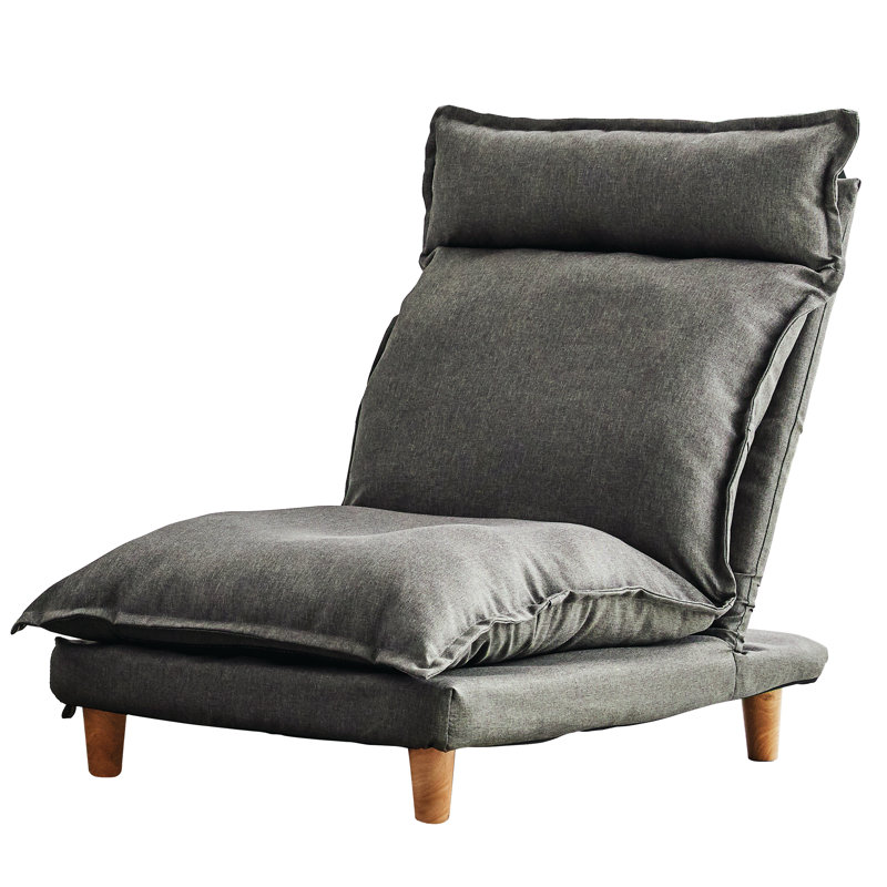 Colville Upholstered Accent Chair with Footstool