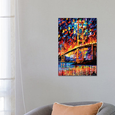 San Francisco - Golden Gate 1 Piece Painting on Canvas