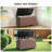 158 Gallon Extra Large Durable Resin Outdoor  Storage  Waterproof Deck Box-113957476