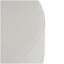 Repose-pieds rond blanc en tissu avec pieds en bois, repose-pieds minimaliste moderne
