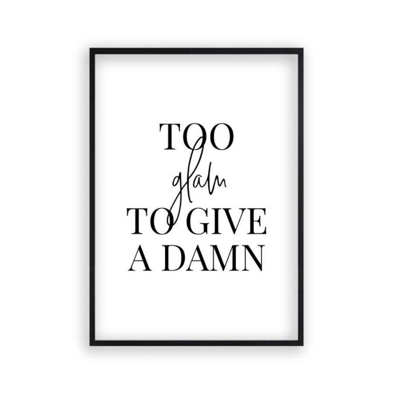Print, Matt Black Frame, 61 cm H x 43 cm W