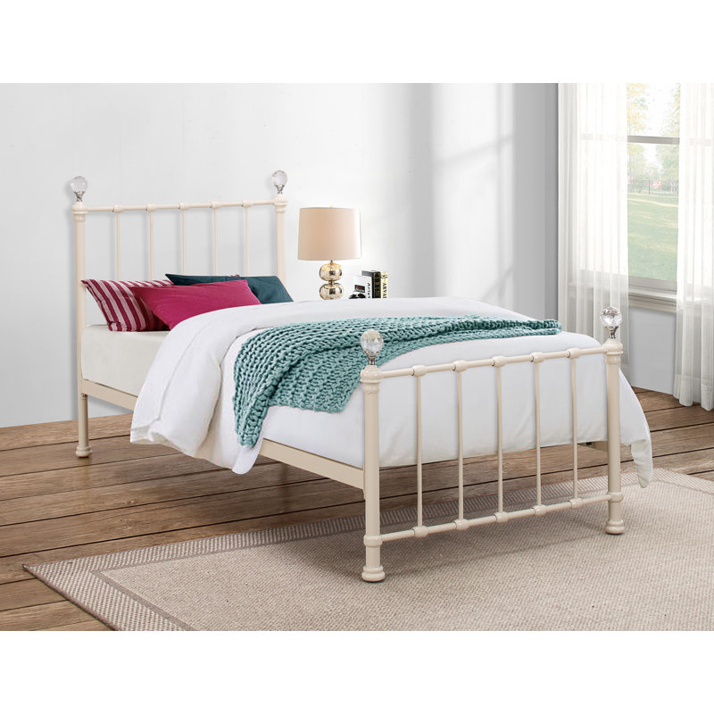 Brookston Single (3') Bed Frames, Ivory
