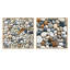 Murillo - Ensemble de 2 collages carrés nature-101865676-101865674