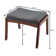 Amreen 19.25" Polyester Blend Solid Colour Ottoman