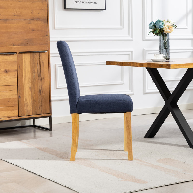 47.5 cm H Parsons Chair, Blue
